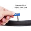 Portable Bicycles Valves Wrench Bicycles Tubeless Valves Removal Tool Road Bike Valves Removal Wrench Cycling Tool