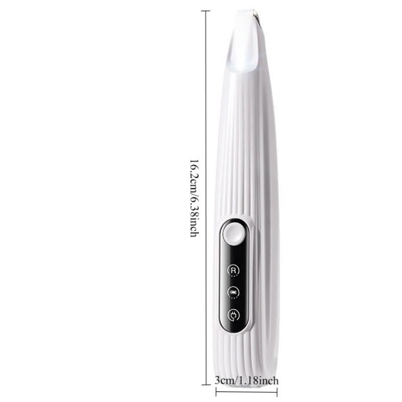 1PC LED Light Pet Shaver Dog Cat Foot Shaver Shave Foot Solar Hair Electric Push Shearing Dog Hair Trimmer