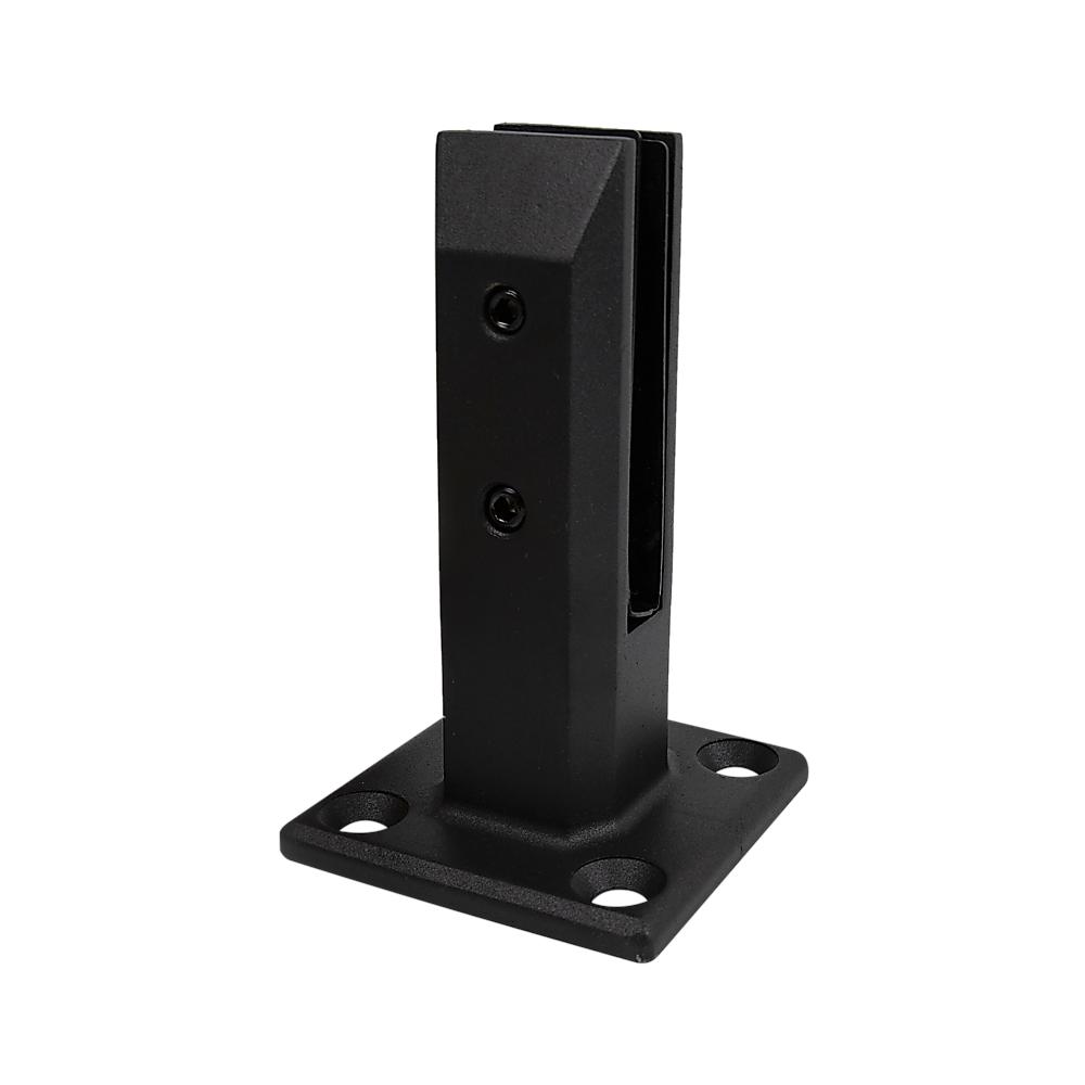 Pool Equipment Parts Balustrade Black Glass Clamp 304 Stainless Spigot Pool Fencing Fence