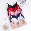 Lace Bra Comfortable Big Chest Small Gathering Beautiful Back Underwear Women Thin Cup Large Size Bra Shrinking Chest