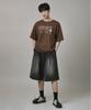 Beodeonteu Flash Logo Short Sleeve T-Shirt [Choco Brown]