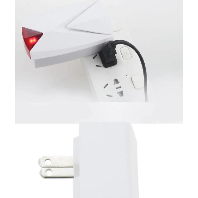 Topvico Bezdrátový detektor vypnutí / zapnutí napájení AC 220V Alarm výpadku / zkratu Testovací senzor Domácí alarm rozvodny