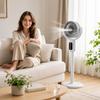 Circulation Tower Fan, Pedestal Stand Fan for Home Use