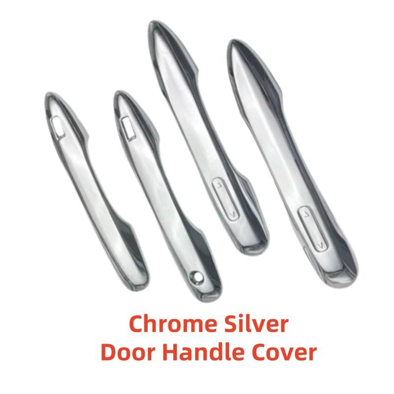 Stickers For Toyota Alphard Vellfire 40 Series  2024 Car Attachment Styling ABS Chrome Exterior Door Handle Bowl Cover Trim