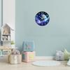 High-Standard Creative Earth Premium-Quality Luminous Top-Grade Wooden Premium-Quality Wall Top-Grade Clock Premium-Quality Living Interior