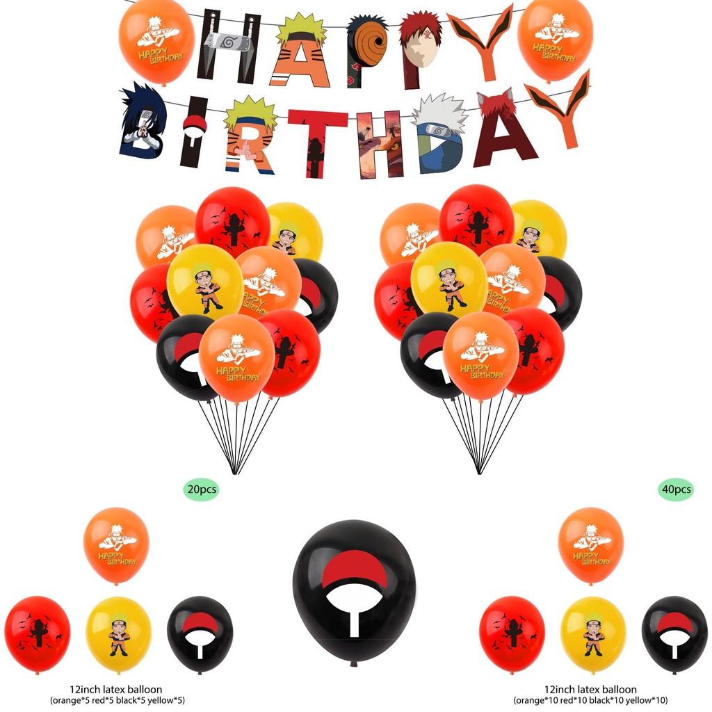Naruto Ninja Themen Geburtstagsparty Zubehör Für Erwachsene Und Kinder Komplettes Set