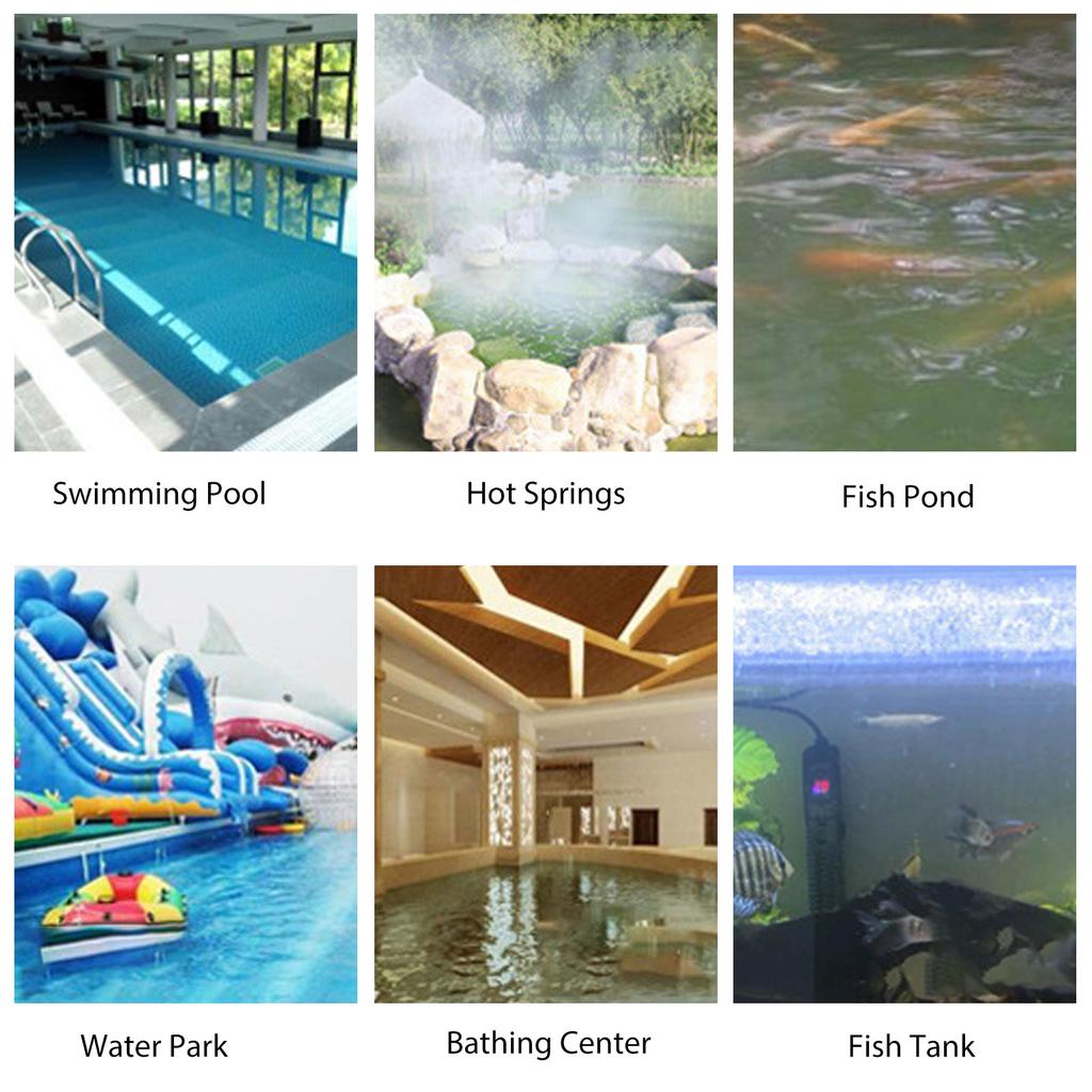 Floating Pool Thermometer Accurate Temperature Monitor Energy Saving Indoor Outdoor Display for