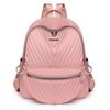 Student Solid Color Backpack Short-Distance Travel Bag Women's Bag