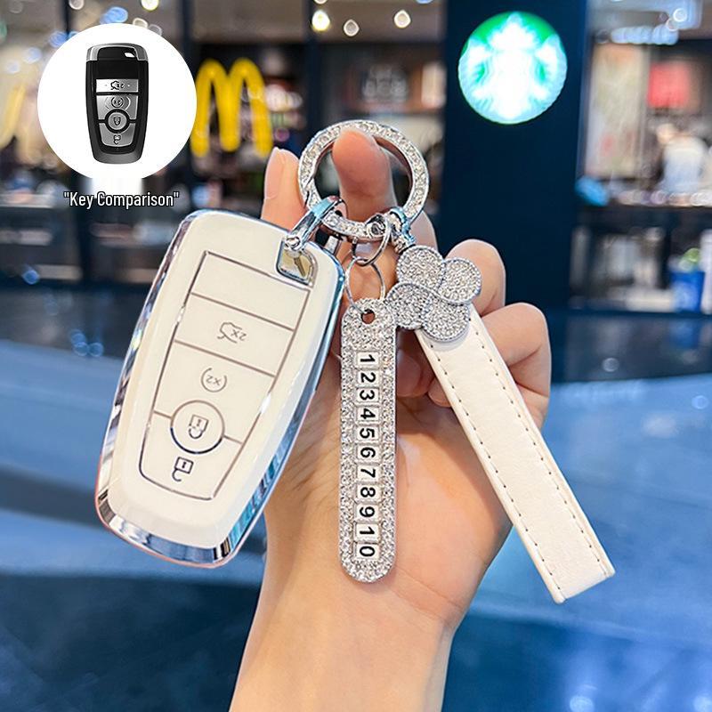 Key Case Shell for Ford Mondeo, Explorer, Focus, and Edge - Suitable for Men and Women
