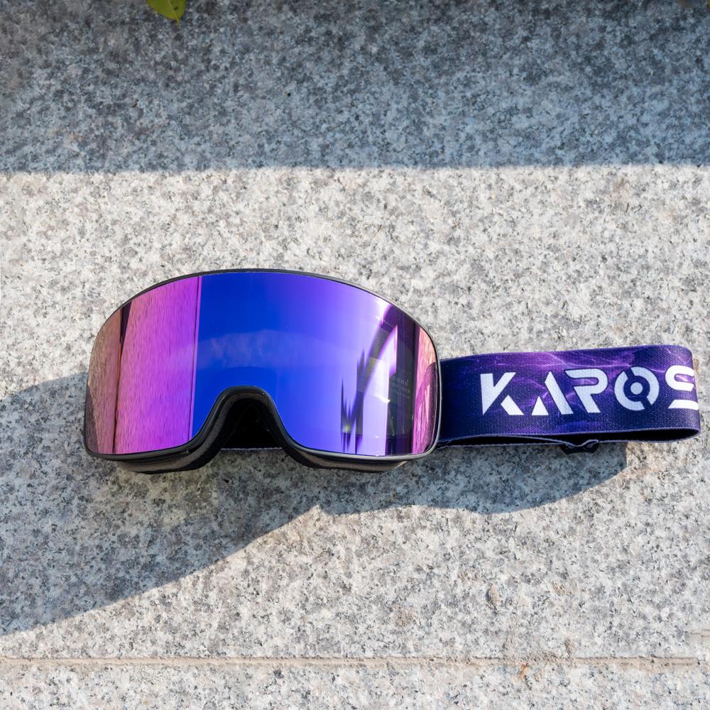 Karos Skibrille Doppelschichtig Antibeschlag Kleine Fassung Skimaske Snowboardbrille Outdoor Herren Damen Uv400 Winter Schneebrille