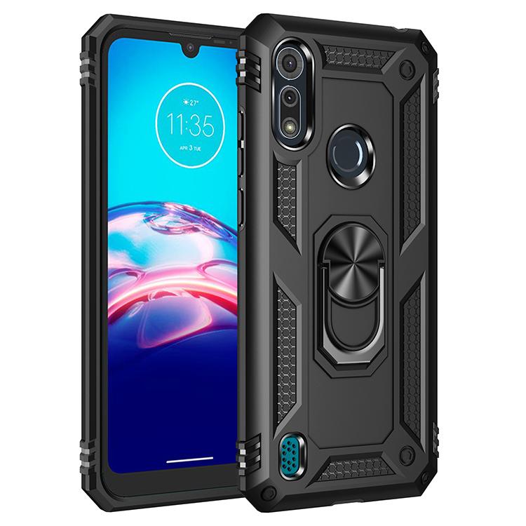 For Moto E6s Case for Phone Moto E 6s Case Shockproof Armor Rugged Military Protective Car Holder Magnetic Cover