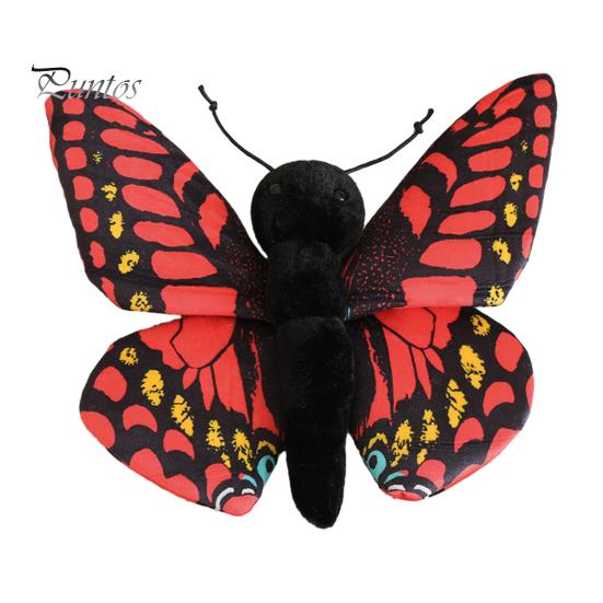 Collectible Butterfly Toy Realistic 3D Plush Toy, Stuffed Throw Pillow, Soft Interactive for Kids Insect Animal Decor, Gift Girls, Home Ornament