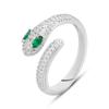 Silver Ring with Cubic Zirkonia, Product Weight 3.31 G (2145721)
