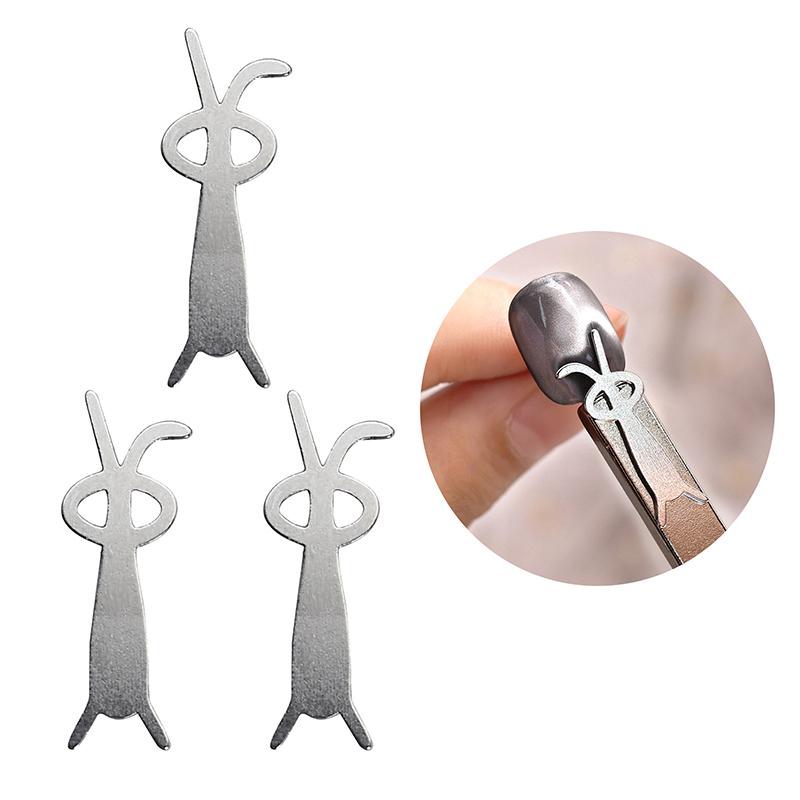 Love Cat Eye Magnetic Stick Nail Art Tools Small Iron Piece Magnet Stick Create Bunny Pattern Magnetic Polish Effects Nail