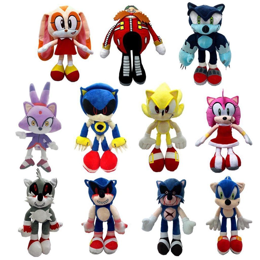Sonic Hedgehog Plush Doll Toy Kawaii And Comfortable Companion For Home And Office 30cm