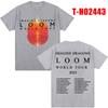 Imagine Dragons Loom Tour T Shirt Men Women Trendy Hip Hop T-shirts 100% Cotton Oversized Popular T Shirts
