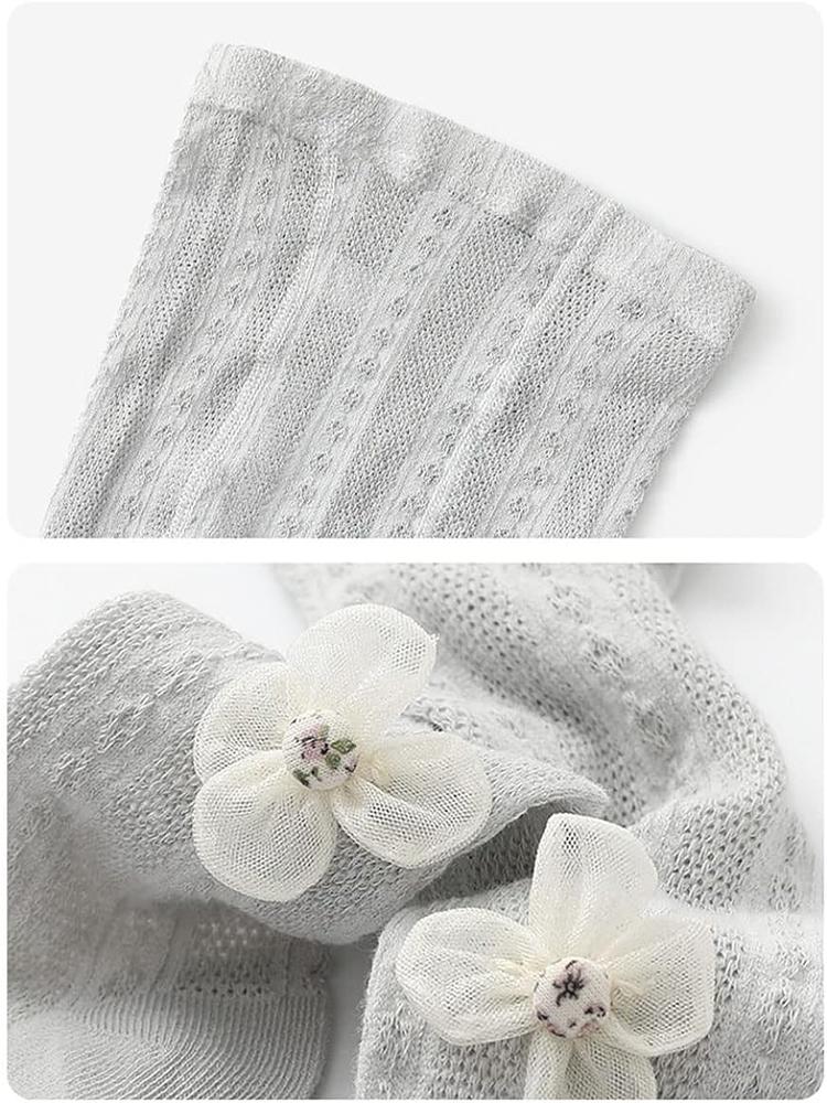 Baby Mädchen 3/4 Pack Strumpfhosen Kleinkind Mesh Leggings Strümpfe Niedliche Schleife Nahtlose Strumpfhosen