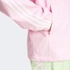 Adidas Originals Three-Stripe Logo Embellished Long Sleeve Jacket Soft Casual Daily Sports Outerwear Women Pink IR8098