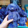 New Snow Rabbit Gemstone Plush Doll Gooseberry Green Blue Red Bonnie Rabbit Collectible Stuffed Animal