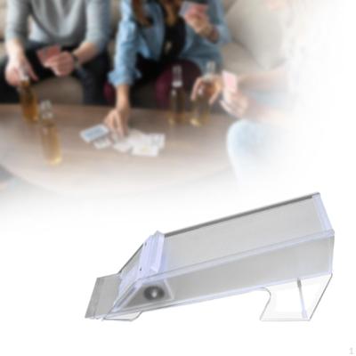 Karten Gebeschuh Acryl Kartenverteiler Professionell Tragbar Spielen Geber