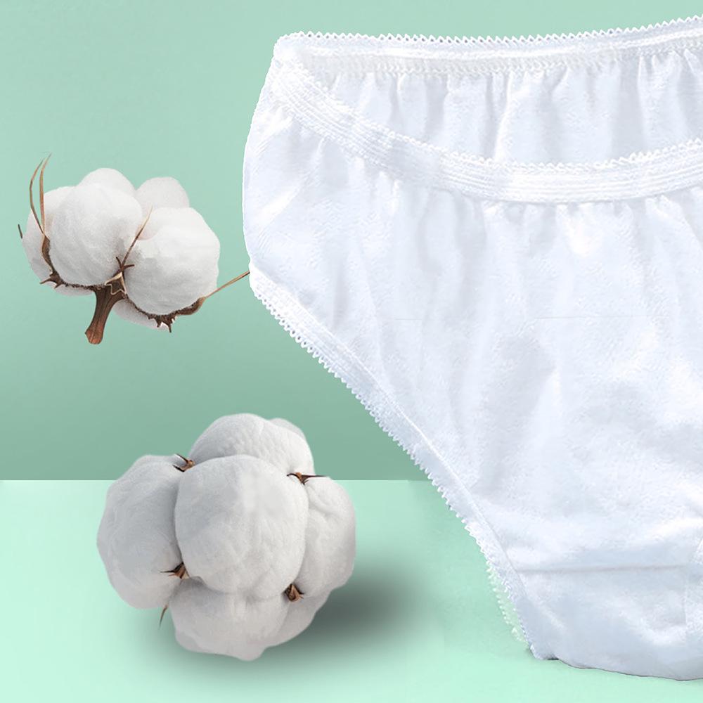 Disposable Travel Underwear - Individually Packaged, Wash-Free, Ideal for Maternity and Postpartum Use.