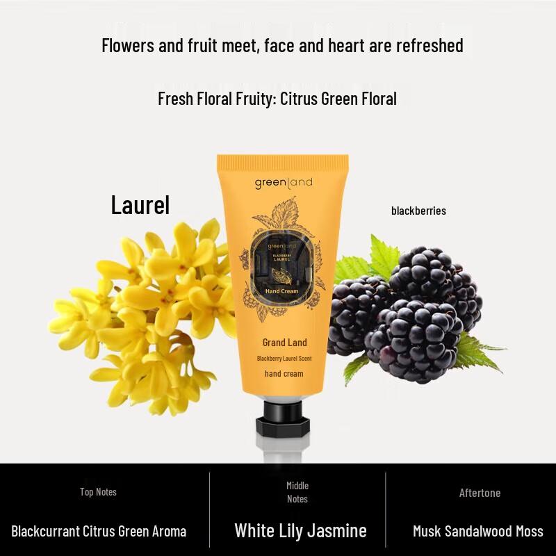 Glenova Blackberry Laurel Hand Cream
