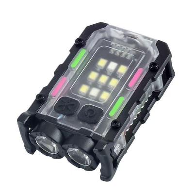 Multifunktionale Mini-EDC-Taschenlampe mit Magnet Hutlampe mit 8 Ideal für Outdoor Stromausfall und Katastrophenvorsorge Licht, Hohe Helligkeit
