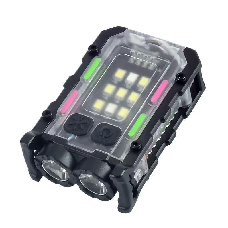 

Multifunctional Mini EDC Flashlight with Magnet Hat Flashlight with 8 Ideal for Outdoor Power Outage and Disaster Preparedness Light, High-Brightness