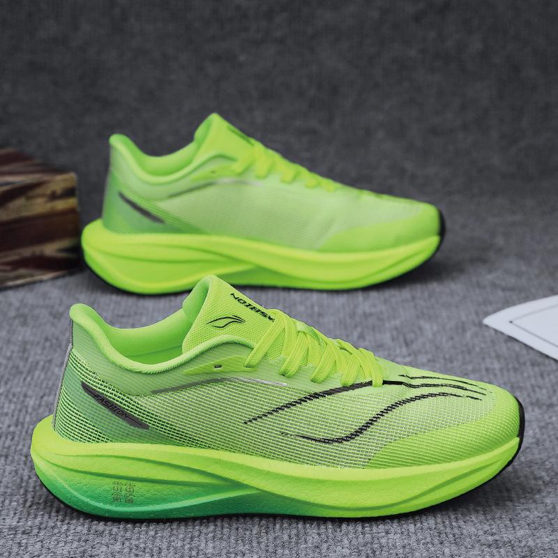 Feidian 5C High Quality 2025 Autumn and Winter Real Explosion + Carbon Plate Lightweight Sports Shoes Friction Sound Outdoor Running Shoes