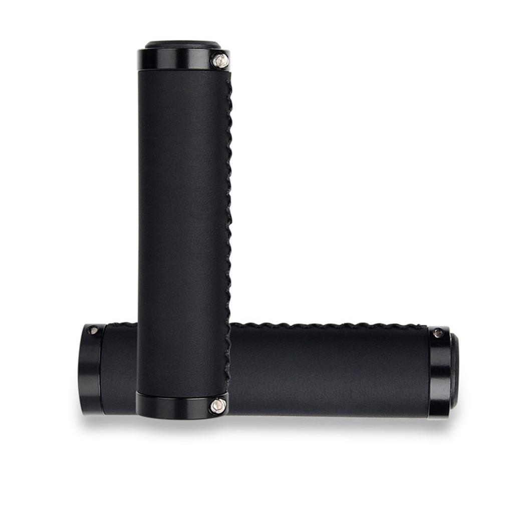 Antislip Bicycles Handlebars Grip Bikes Handle Locking Shockproofs Cover Mountain Bikes Grip with End Plugs for Cyclings