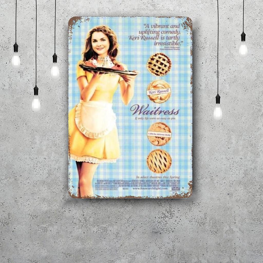 keri russell actor Decor Poster Vintage Tin Sign Metal Sign Decorative Plaque for Pub Bar Man Cave Club Wall Decoration