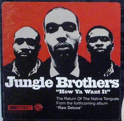 12inch Record JUNGLE BROTHERS - How Ya Want It PR1273821,PR127 Gee Street 1996 US Rap & Hip-Hop/R&B Used