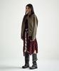 Thevinylhouse Mixed Collar Blouson Jacket Khaki