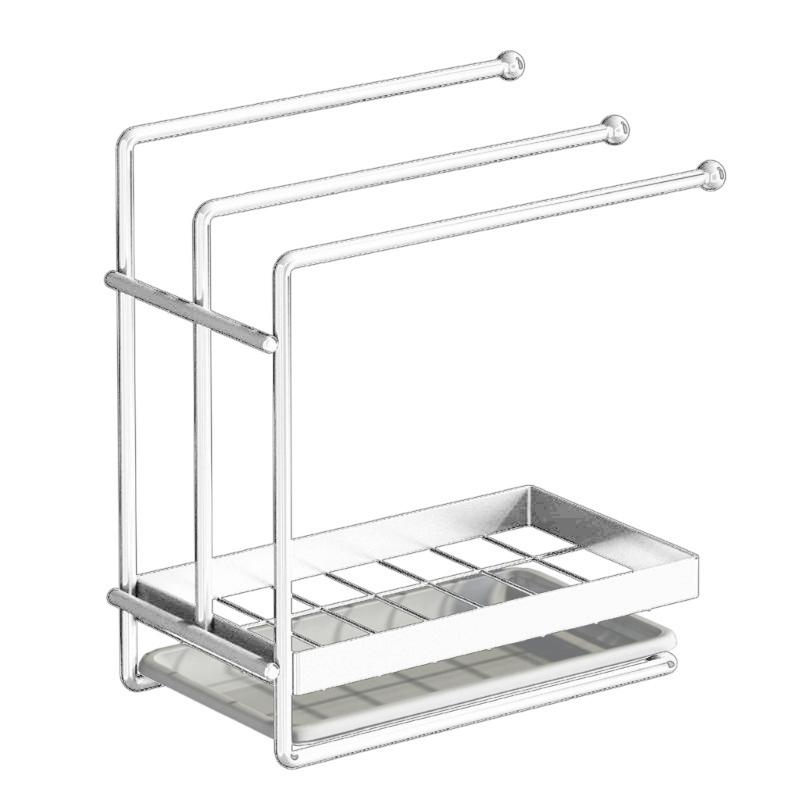 Practical Hair Tie And Bows Organizer Stand Jewelry Storage Solution For Headbands And Claws Clip In Bedroom Or Bathroom