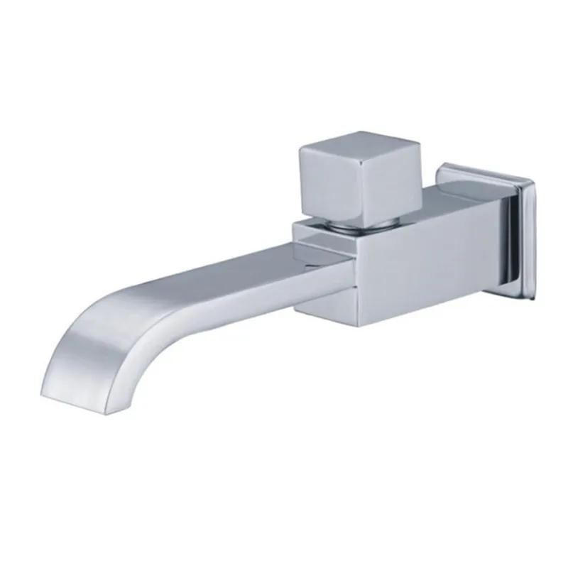 Bathroom Sink Faucet G1/2 Wall Mounted Wash Basin Sink Faucet Cold Water Tap Bathroom Accessories Matte Black Taps for Bathroom