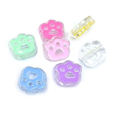 Druipende Olie Cartoon Kattenpoot Bedels Voor DIY Maken Hangers 5 Stuks 23*26mm Oorbellen Armband Zwevende Sieraden Accessoires kralen