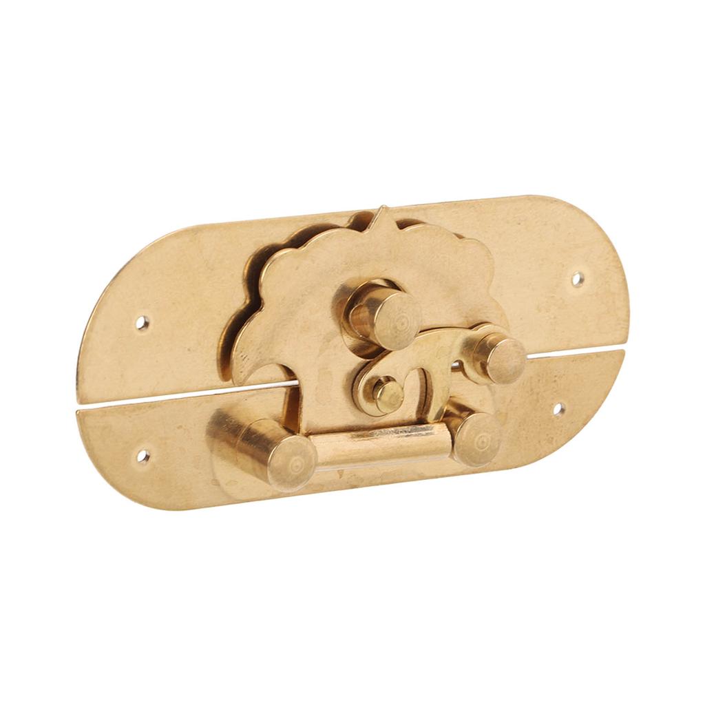 Antyczne Zatrzaski Klamrowe Wykwintna Tekstura Elegancki Odporny na Korozję Retro Pudełko na Biżuterię Antyczny Zamek