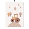 Space Rocket Rainbow Sun Car Strawberry Boho Posters Prints Canvas Painting Nordic Baby Wall Art Pictures Kids Room Decor