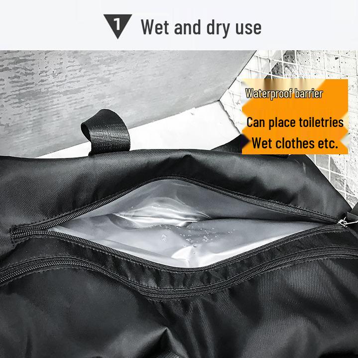 Best-Selling Travel Bag: Spacious Wet & Dry Separation Shoulder Handbag for Short Business Trips