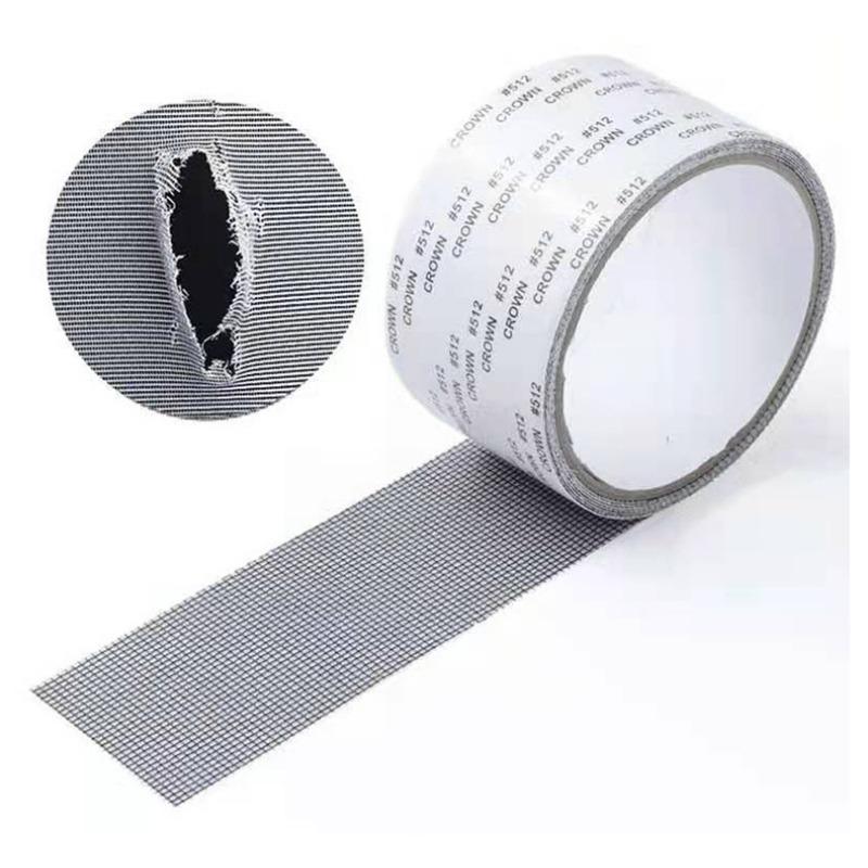 2/3/6pcs Self-adhesive Window Screen Mosquito Net Repair Tape Screen Mesh Sticker Anti-mosquito Window Door Repair Subsidy Tapes