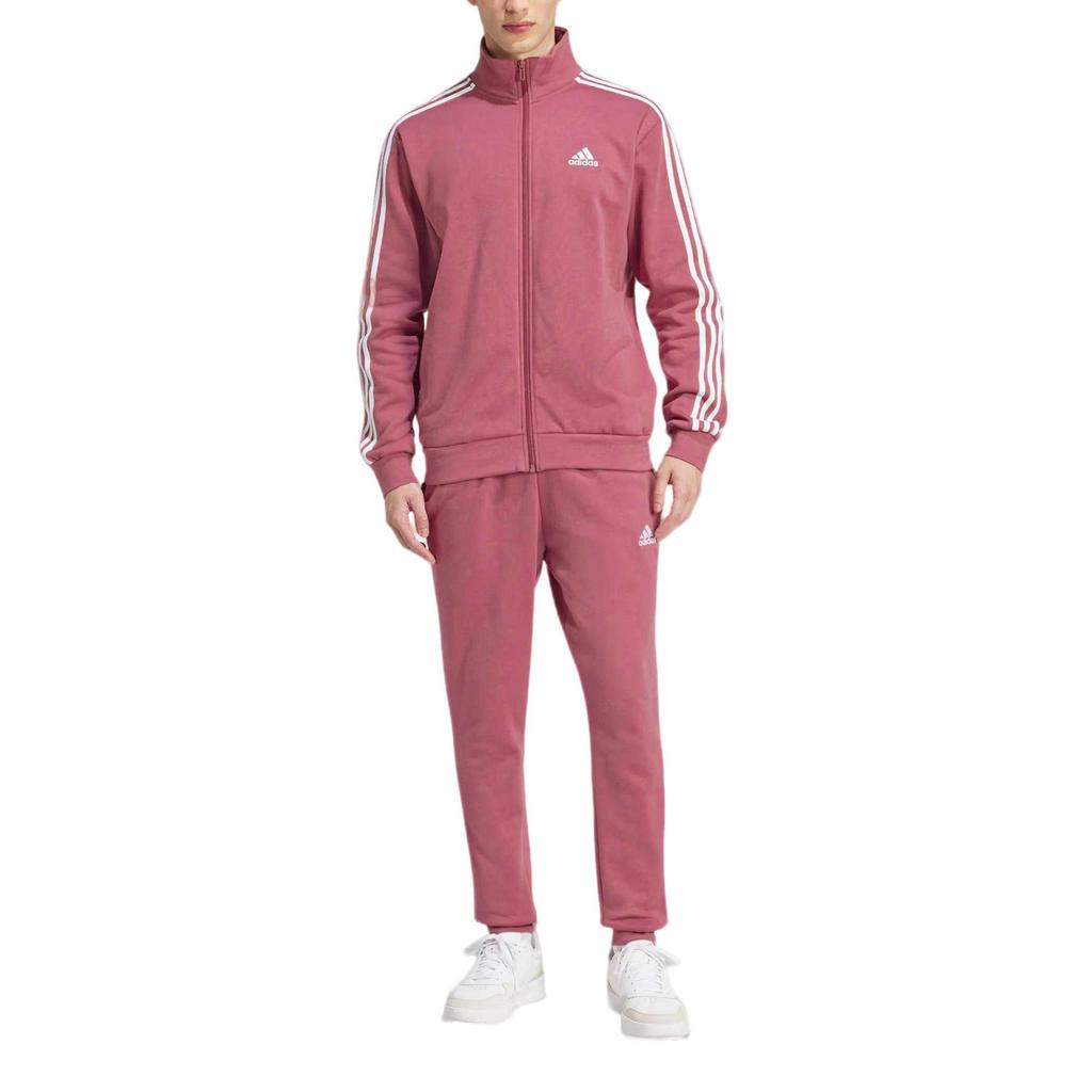 Adidas Basic Track Comfortable Long Pants Long Sleeve Solid Color Striped Casual Sports Suit Men suit IY6661
