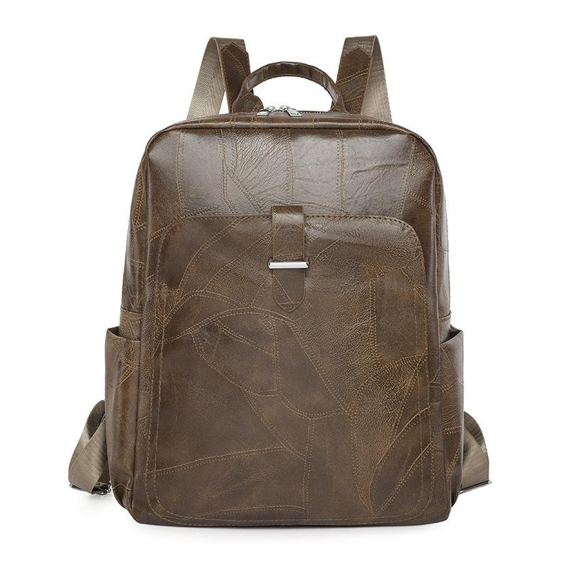 PU Soft Leather Large Capacity Commuting Women's Backpack