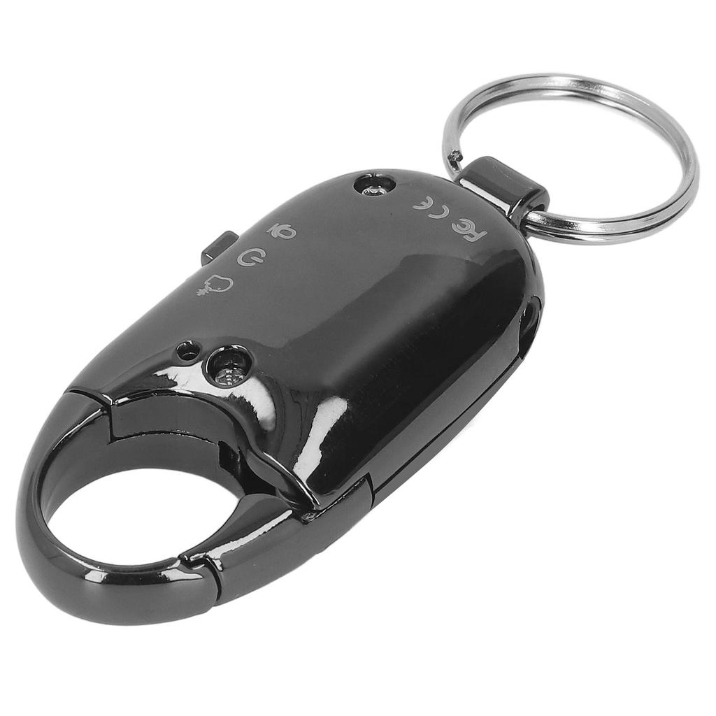 Audio Recorder Micro Keychain 16 GB 15H Voice Capture Pendant Voice Recorder WAV Black