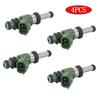 4pcs Fuel Injectors 3B4-13761-00-00 Fit for YAMAHA Grizzly YZ450F 450 550 700