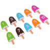 Digital Number Learning Pretend Ice Cream Popsicle Matching Game for Educational Playset To Develop Fine Motor Skills and Number Recognition