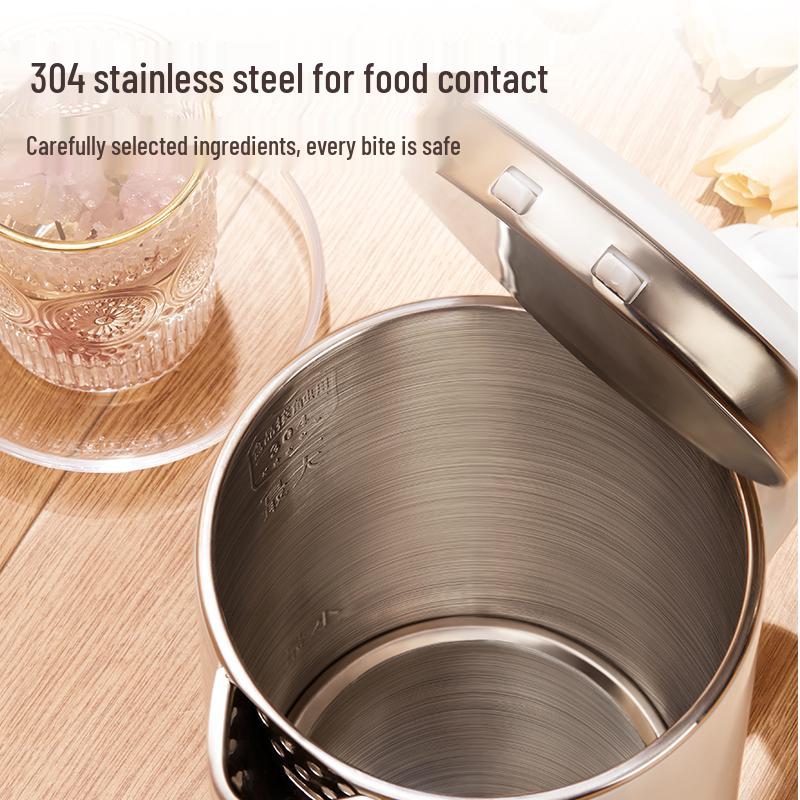 AUX Portable Electric Kettle with Constant Temperature and Automatic Insulation for Dorms