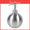 Ball 304 Stainless Steel 1pc Shaped Bathroom Shampoo Shower Liquid Pump Dispenser Bottle 500ml