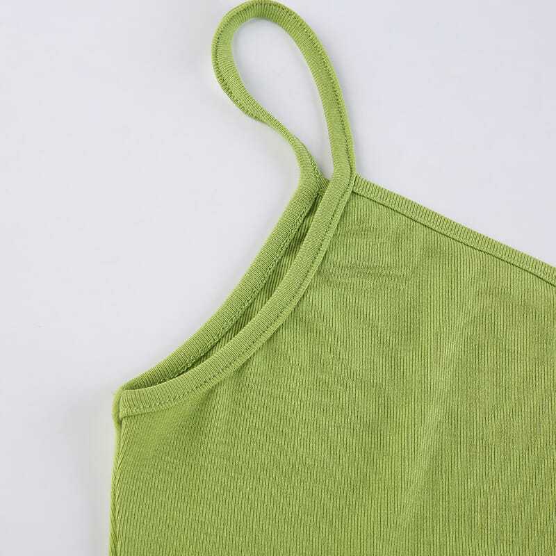 Dvoudílné tričko v kontrastní barvě s odklopenými rameny Dámské Slim Nepravidelné Top Krátký Dlouhý Rukáv