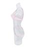 Kajano Sexy Embroidered Multi-color Mesh Lace Push-up Lingerie Set for Women