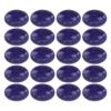 20pcs Oval Flatback Cabochon Lapis Lazuli Exquisite Ring Necklace DIY Stone Bead for Jewelry Making